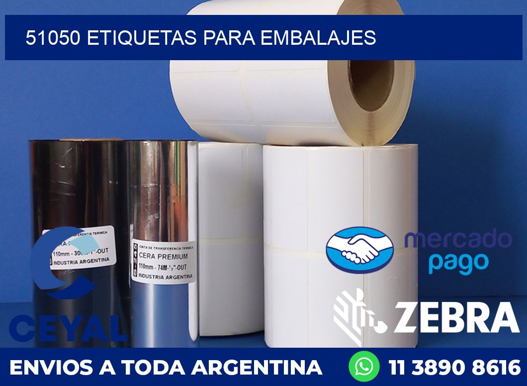 51050 etiquetas para embalajes