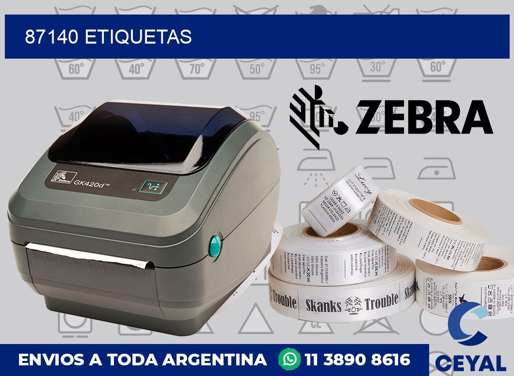 87140 etiquetas