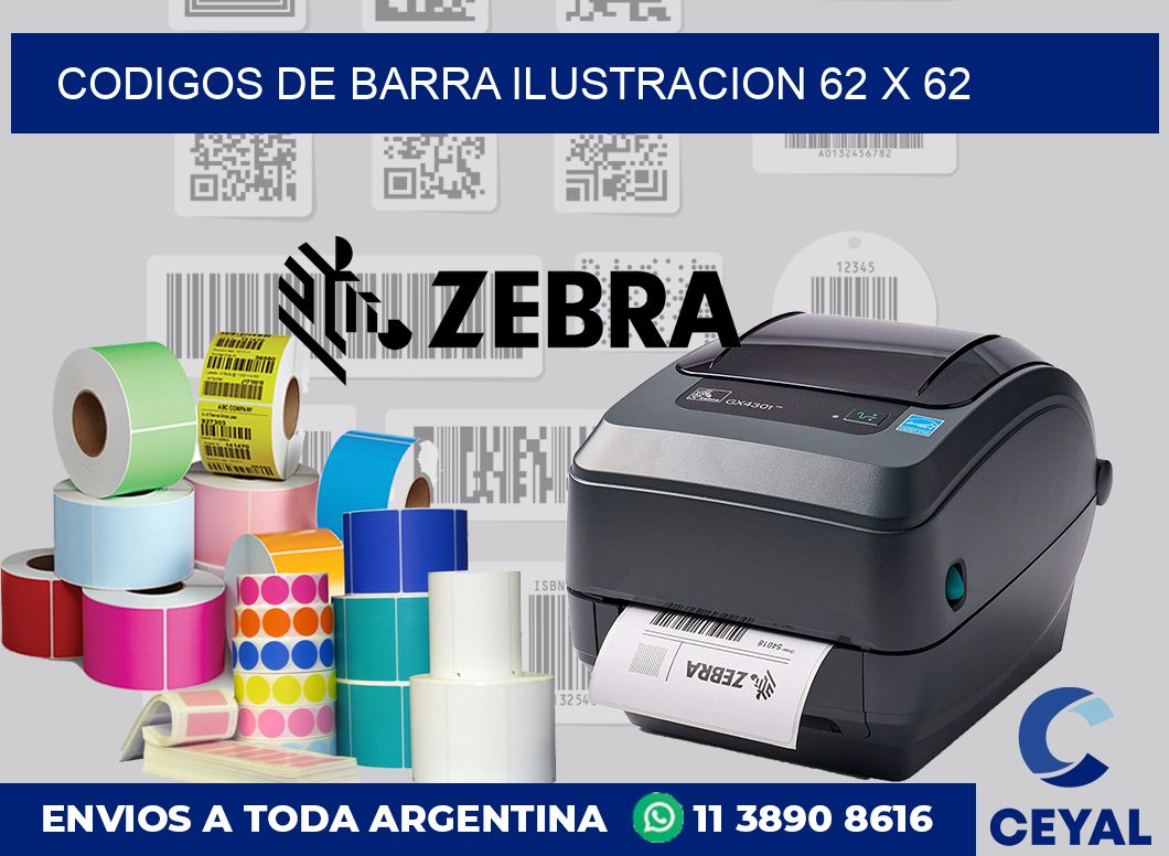 Codigos de barra ilustracion 62 x 62