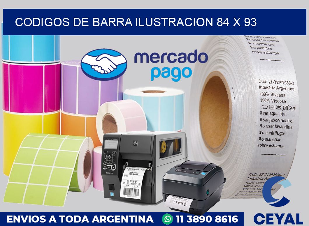 Codigos de barra ilustracion 84 x 93