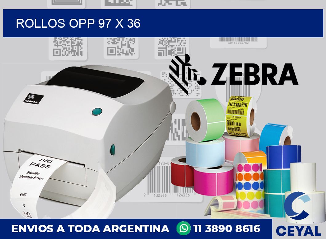Rollos OPP 97 x 36
