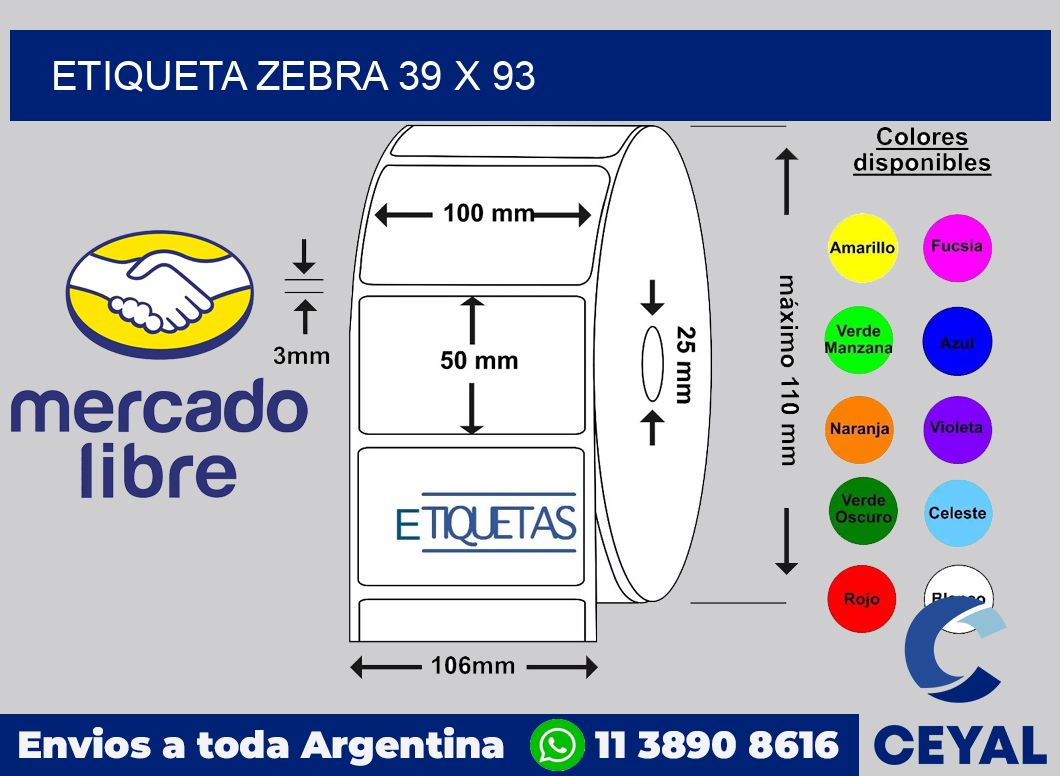etiqueta zebra 39 x 93