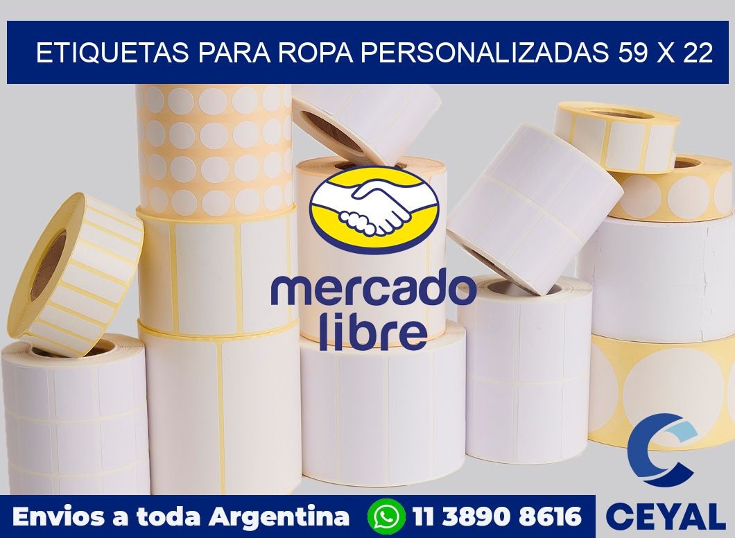 etiquetas para ropa personalizadas 59 x 22