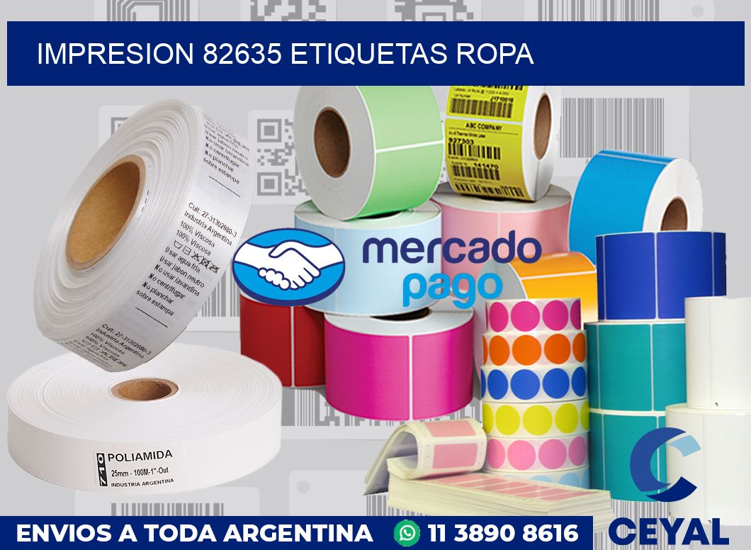 impresion 82635 etiquetas ropa