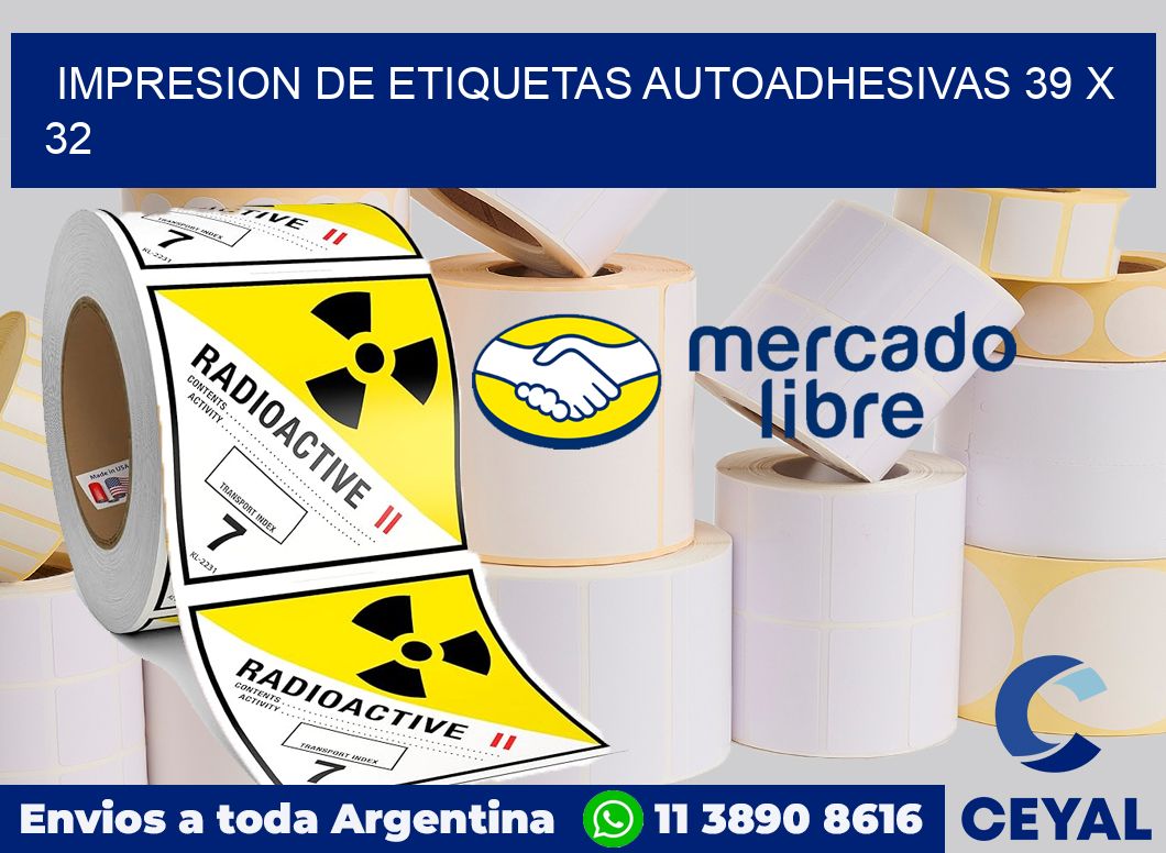 impresion de etiquetas autoadhesivas 39 x 32