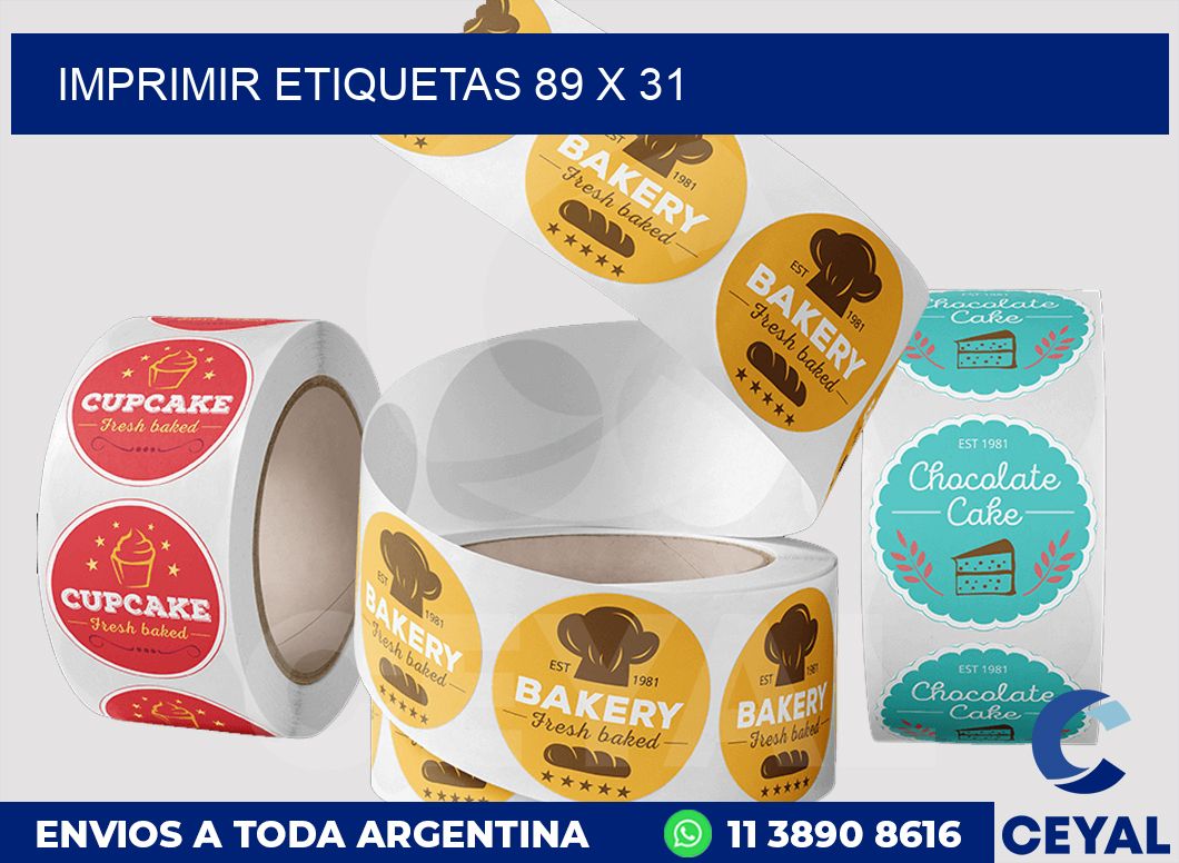 imprimir etiquetas 89 x 31