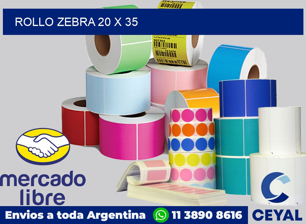 rollo zebra 20 x 35