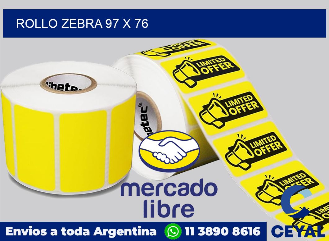 rollo zebra 97 x 76