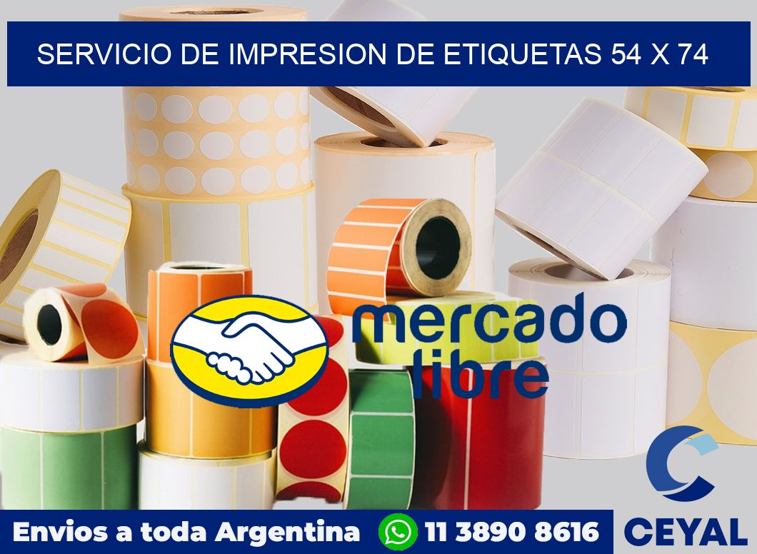 servicio de impresion de etiquetas 54 x 74