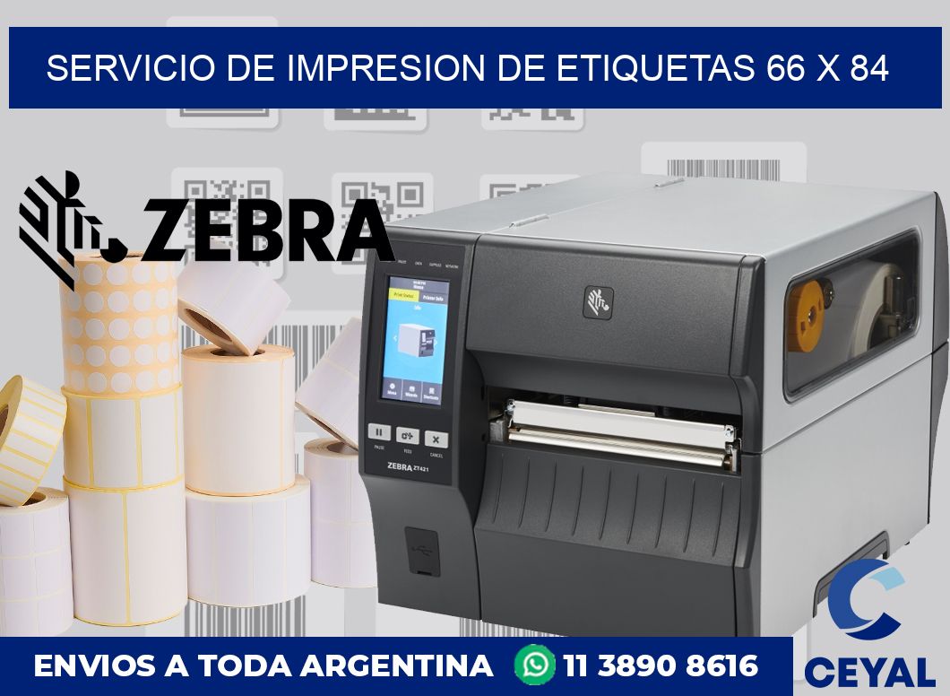 servicio de impresion de etiquetas 66 x 84