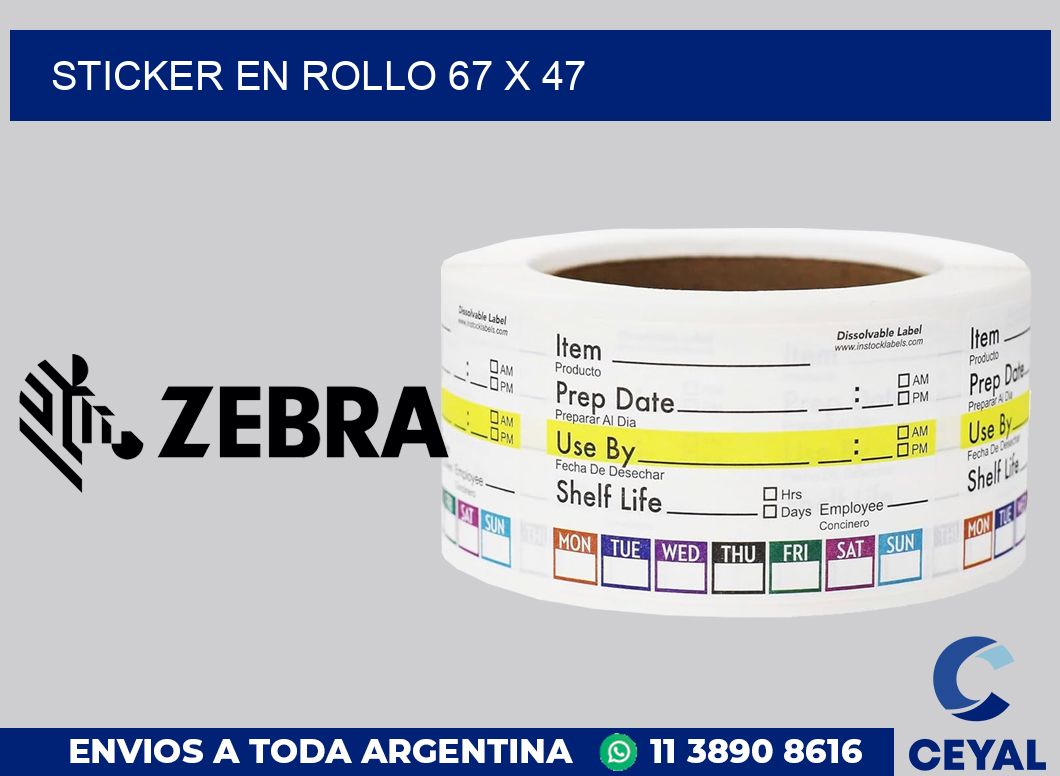 sticker en rollo 67 x 47