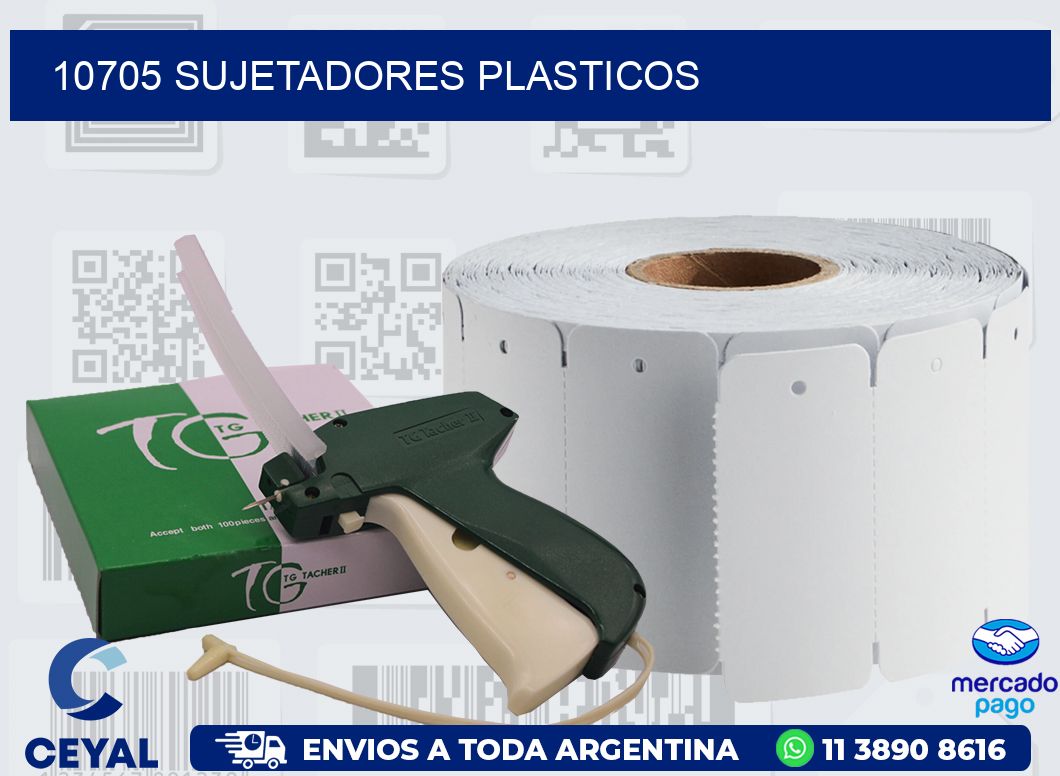 10705 SUJETADORES PLASTICOS