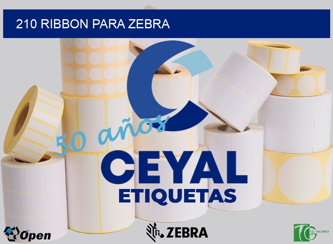 210 RIBBON PARA ZEBRA