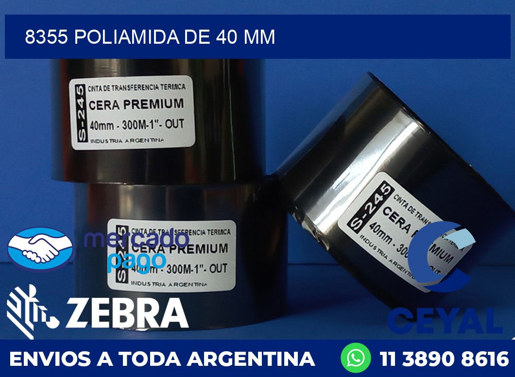 8355 POLIAMIDA DE 40 MM