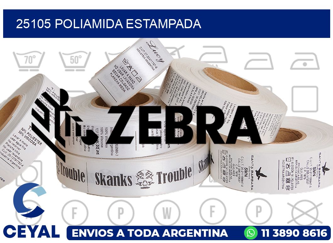 25105 POLIAMIDA ESTAMPADA