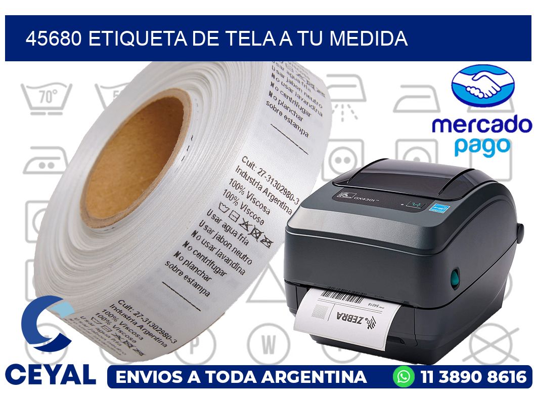 45680 ETIQUETA DE TELA A TU MEDIDA
