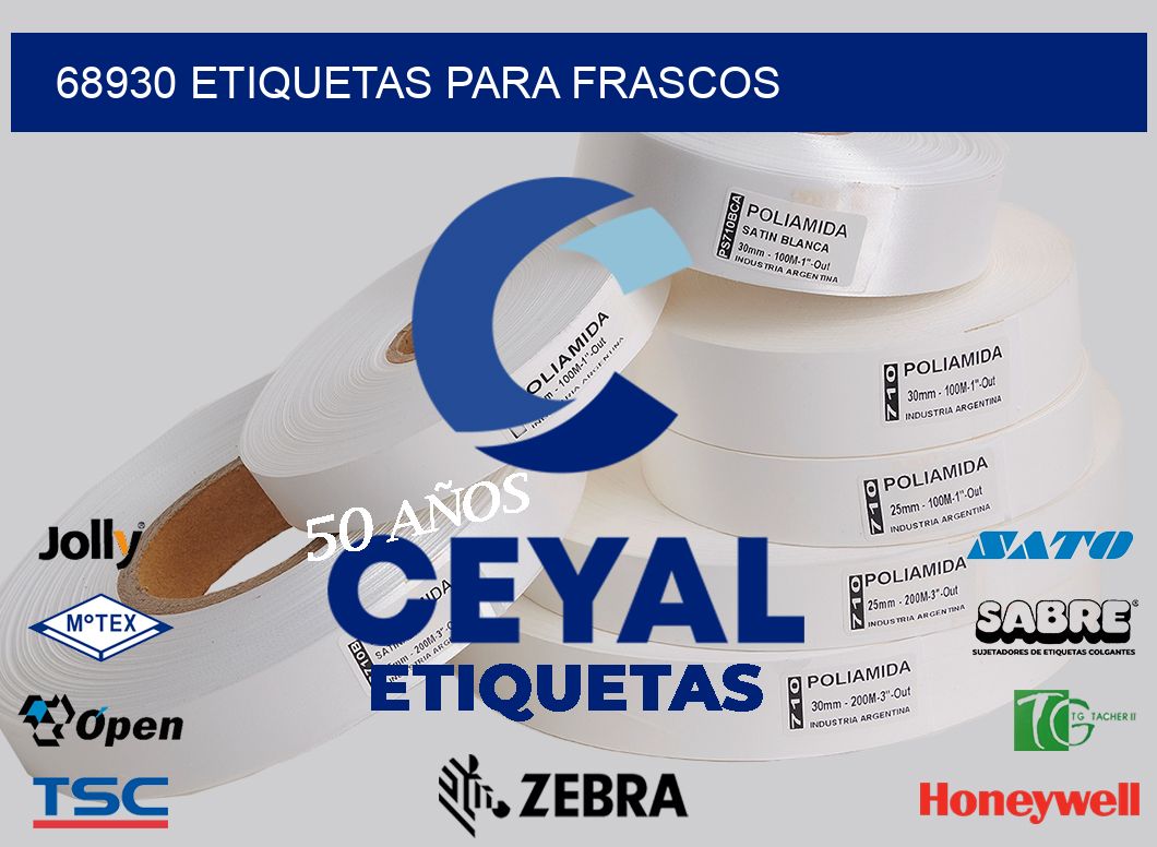 68930 ETIQUETAS PARA FRASCOS