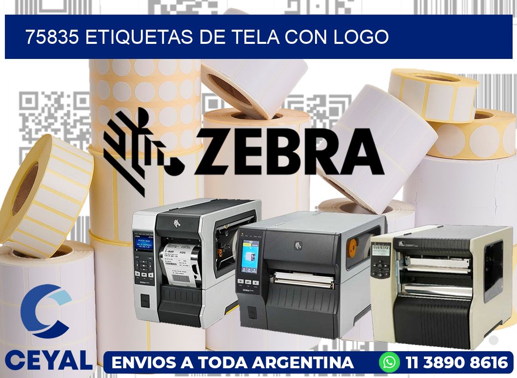 75835 ETIQUETAS DE TELA CON LOGO