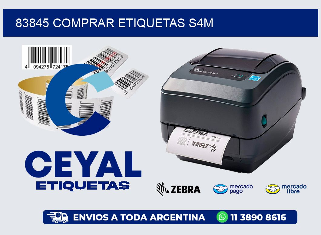 83845 COMPRAR ETIQUETAS S4M