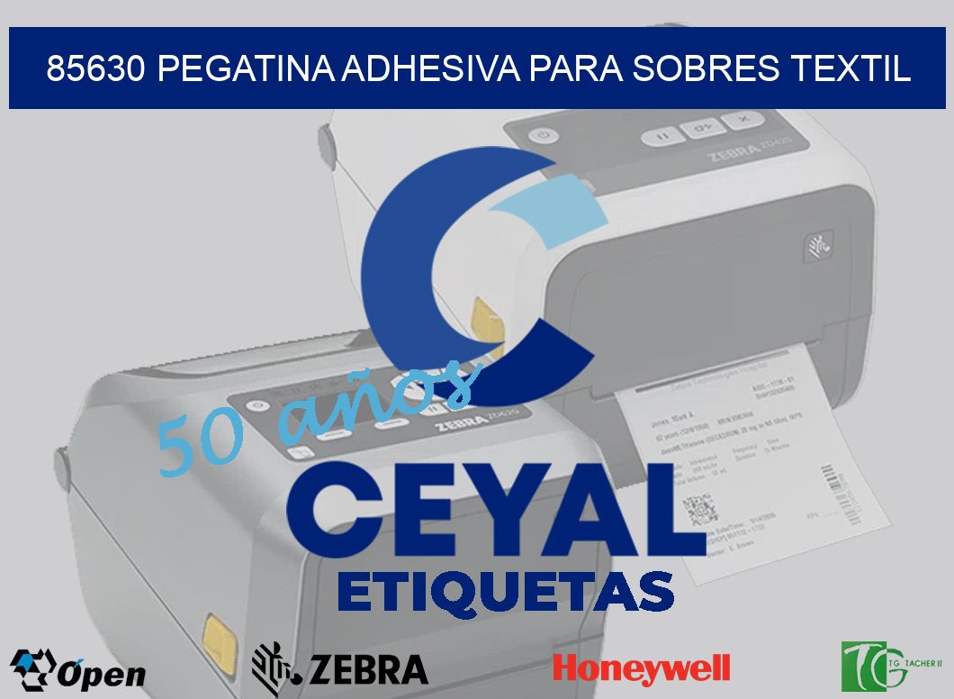 85630 PEGATINA ADHESIVA PARA SOBRES TEXTIL