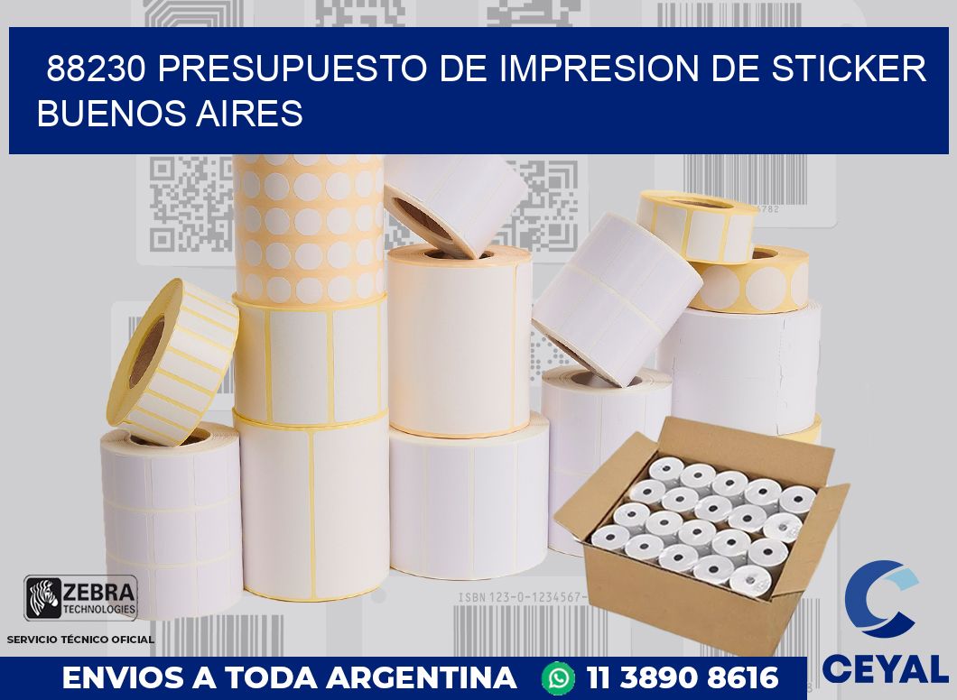 88230 PRESUPUESTO DE IMPRESION DE STICKER BUENOS AIRES