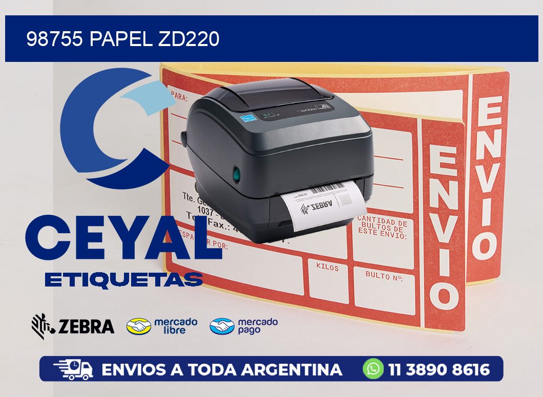98755 PAPEL ZD220