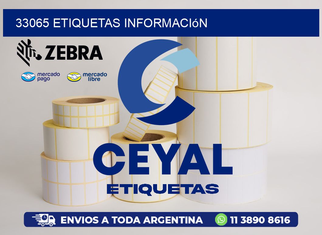 33065 etiquetas Información