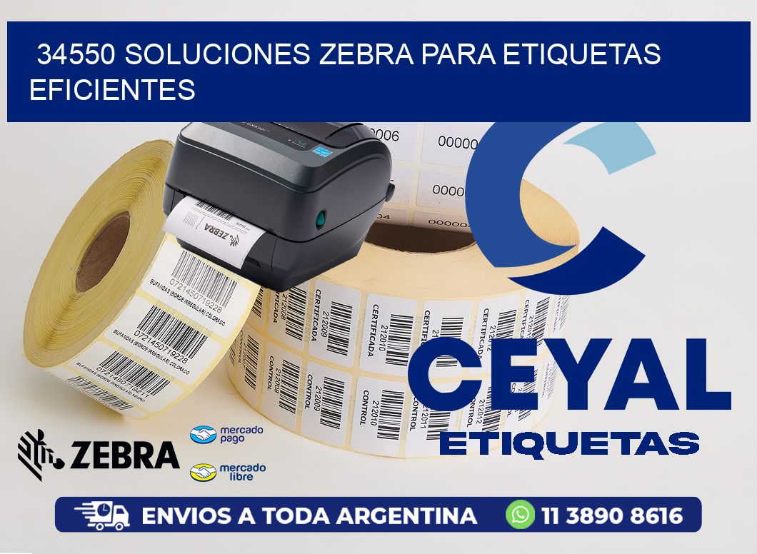 34550 Soluciones Zebra para Etiquetas Eficientes