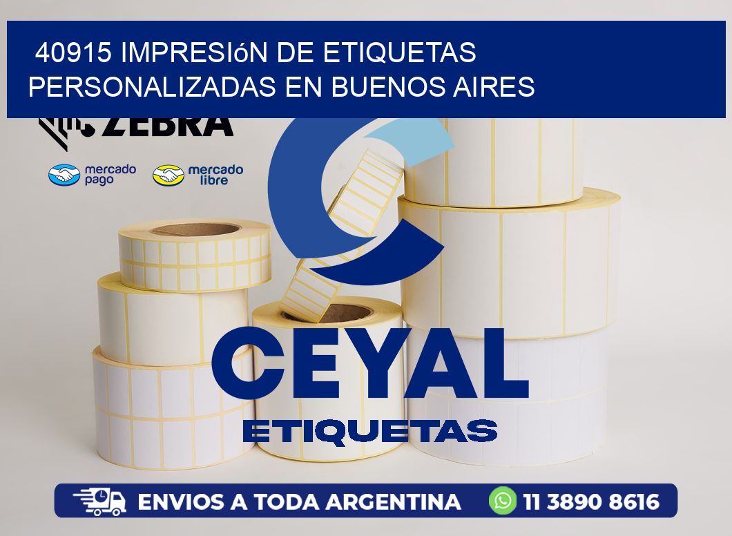40915 Impresión de Etiquetas Personalizadas en Buenos Aires