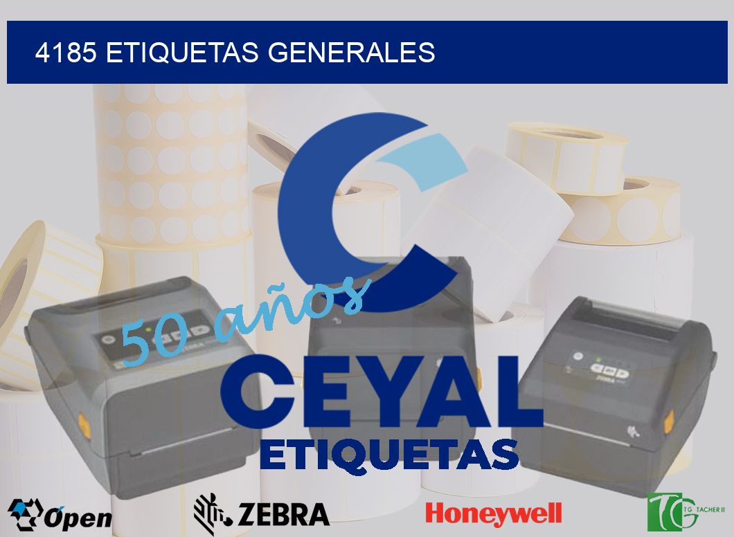 4185 etiquetas generales