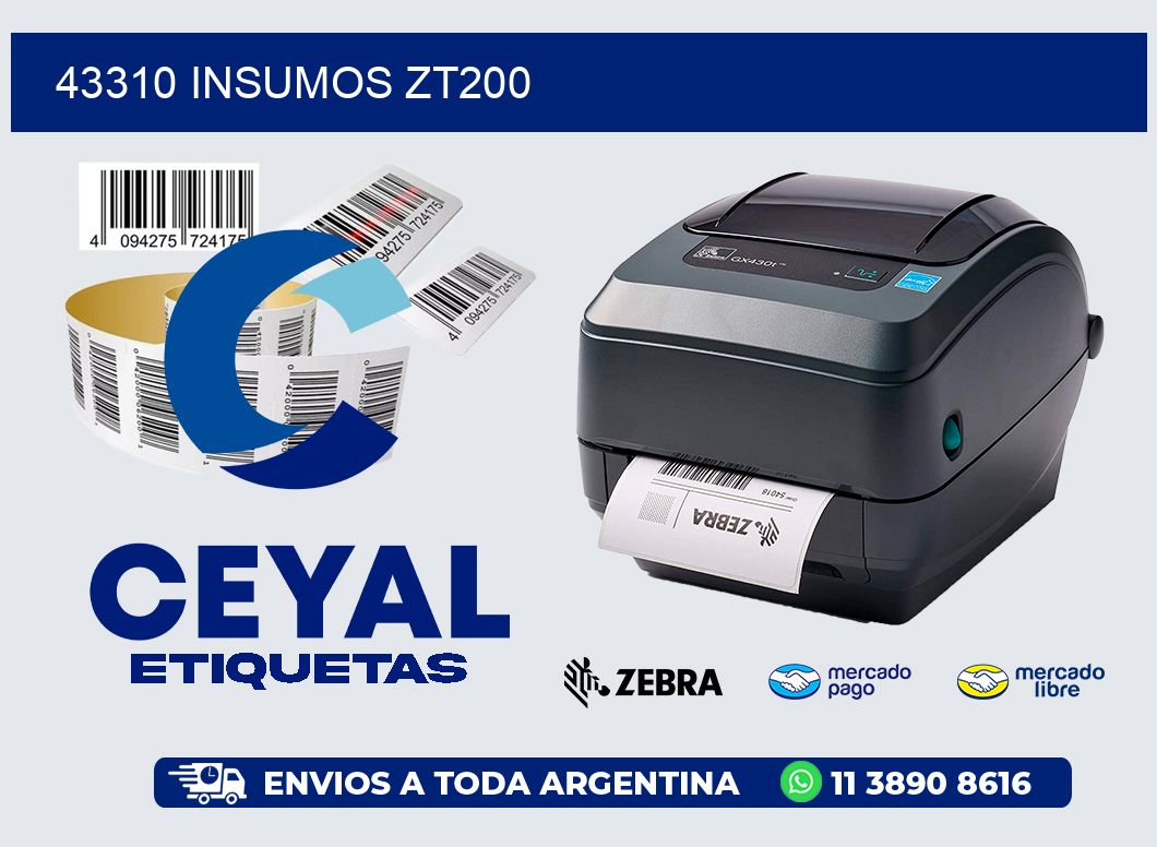 43310 INSUMOS ZT200