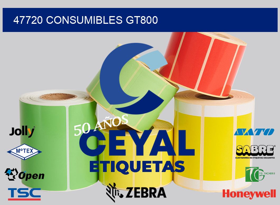 47720 CONSUMIBLES GT800