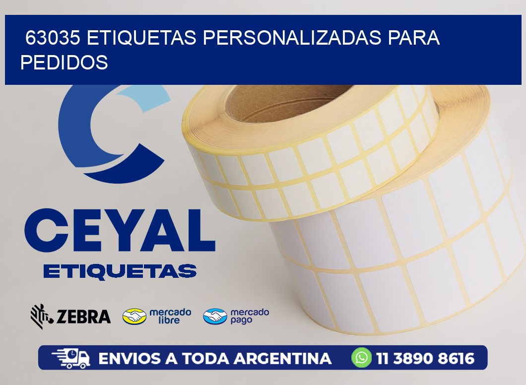 63035 ETIQUETAS PERSONALIZADAS PARA PEDIDOS