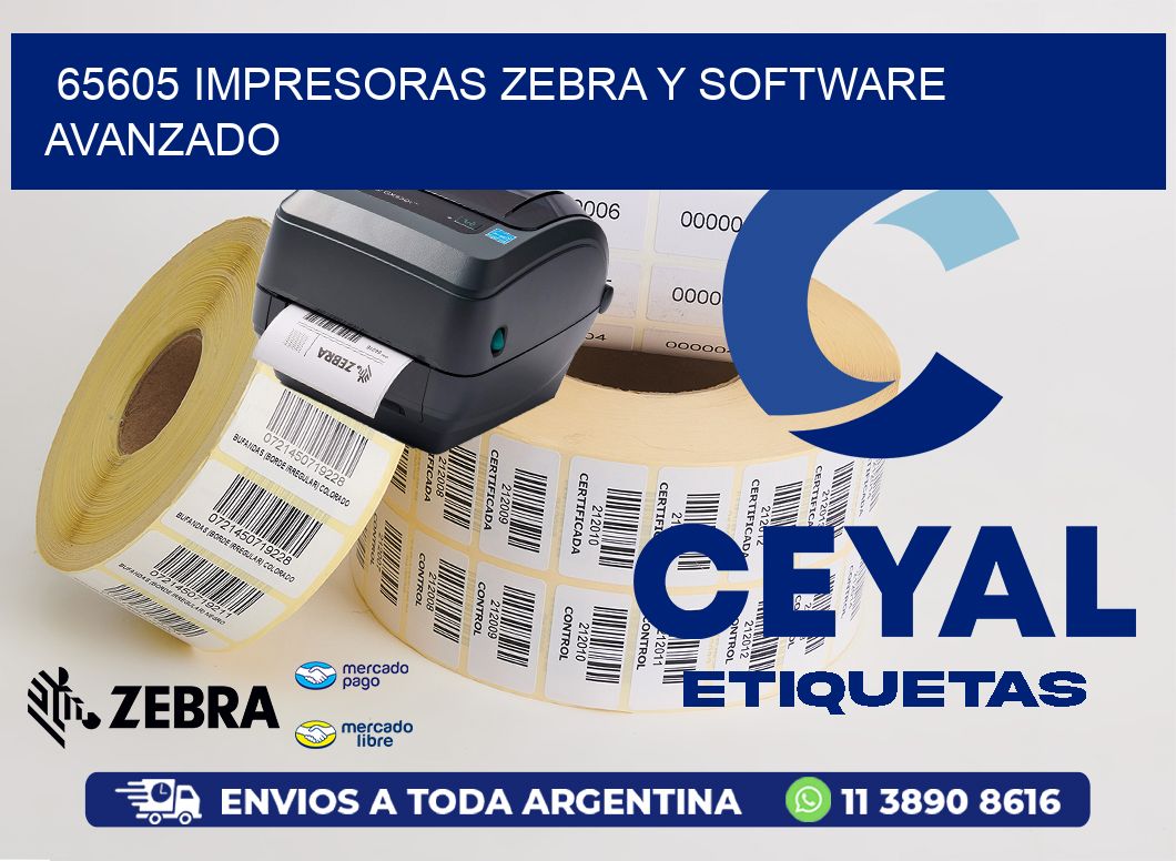 65605 Impresoras Zebra y Software Avanzado