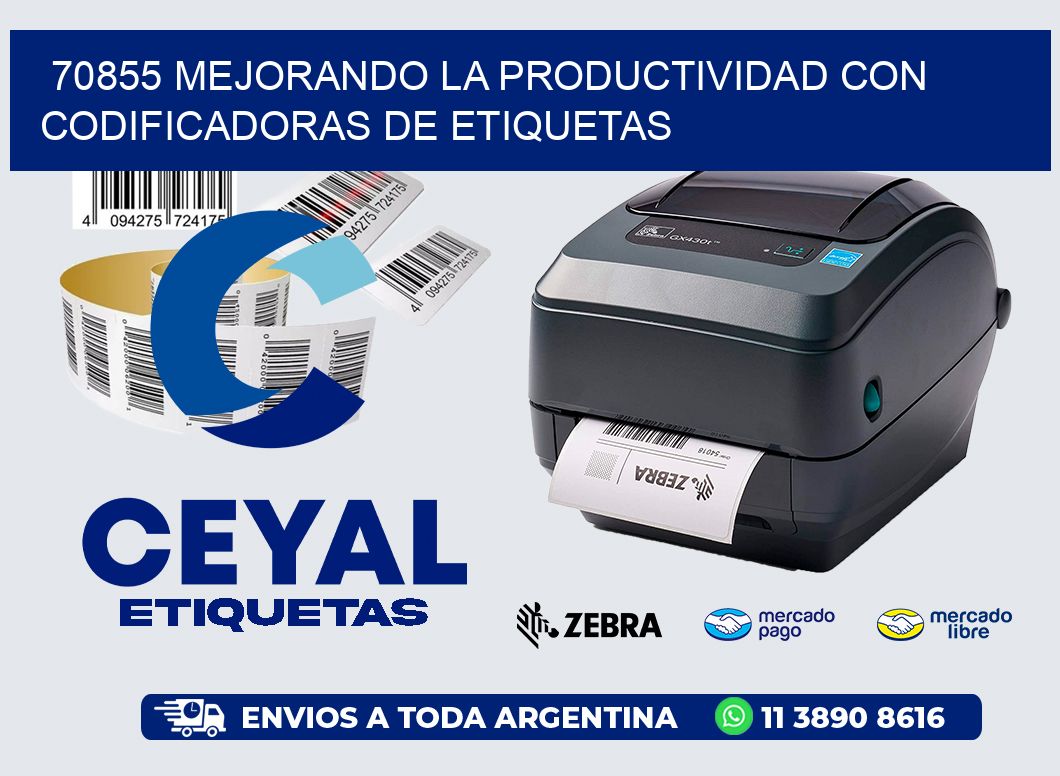 70855 Mejorando la Productividad con Codificadoras de Etiquetas