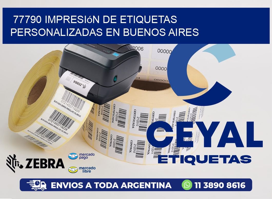 77790 Impresión de Etiquetas Personalizadas en Buenos Aires