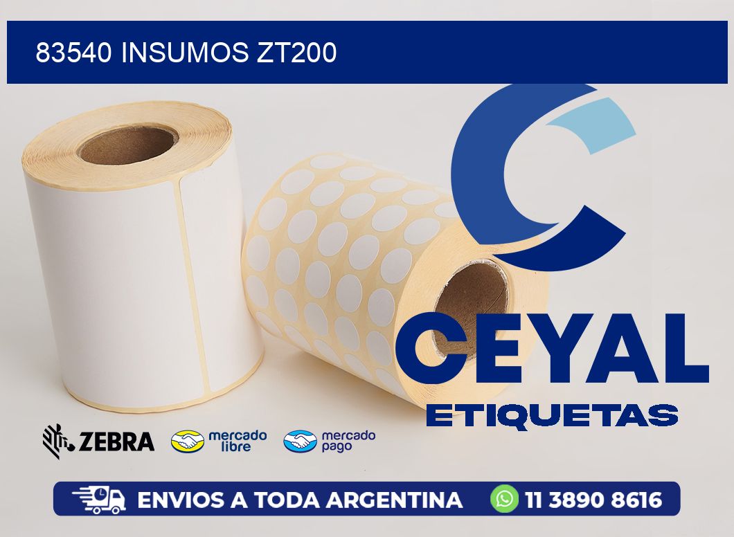 83540 INSUMOS ZT200