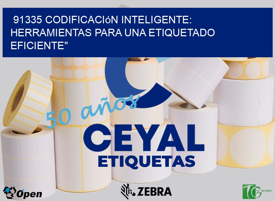 91335 Codificación Inteligente: Herramientas para una Etiquetado Eficiente»