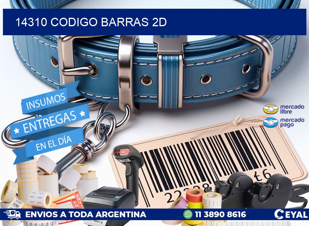 14310 CODIGO BARRAS 2D