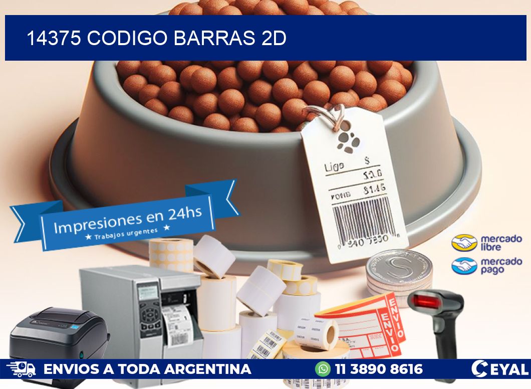 14375 CODIGO BARRAS 2D