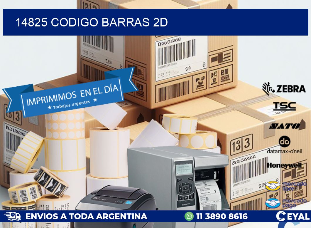 14825 CODIGO BARRAS 2D