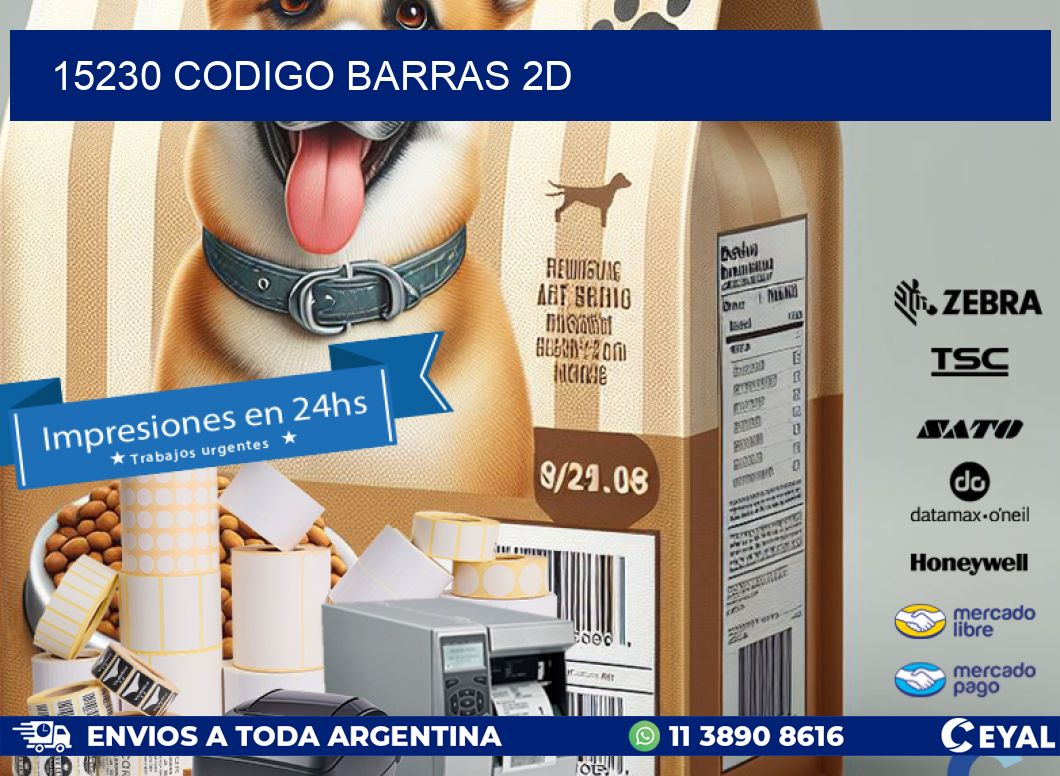 15230 CODIGO BARRAS 2D