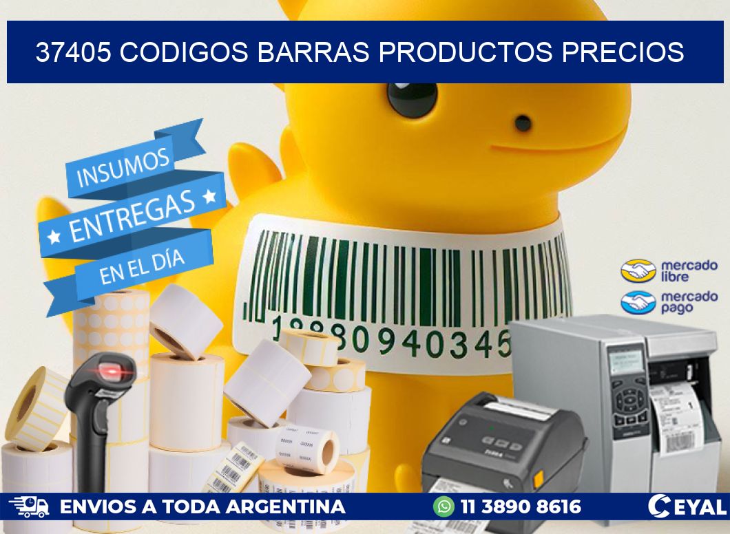 37405 CODIGOS BARRAS PRODUCTOS PRECIOS