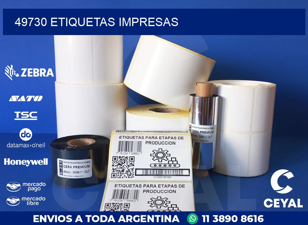 49730 ETIQUETAS IMPRESAS
