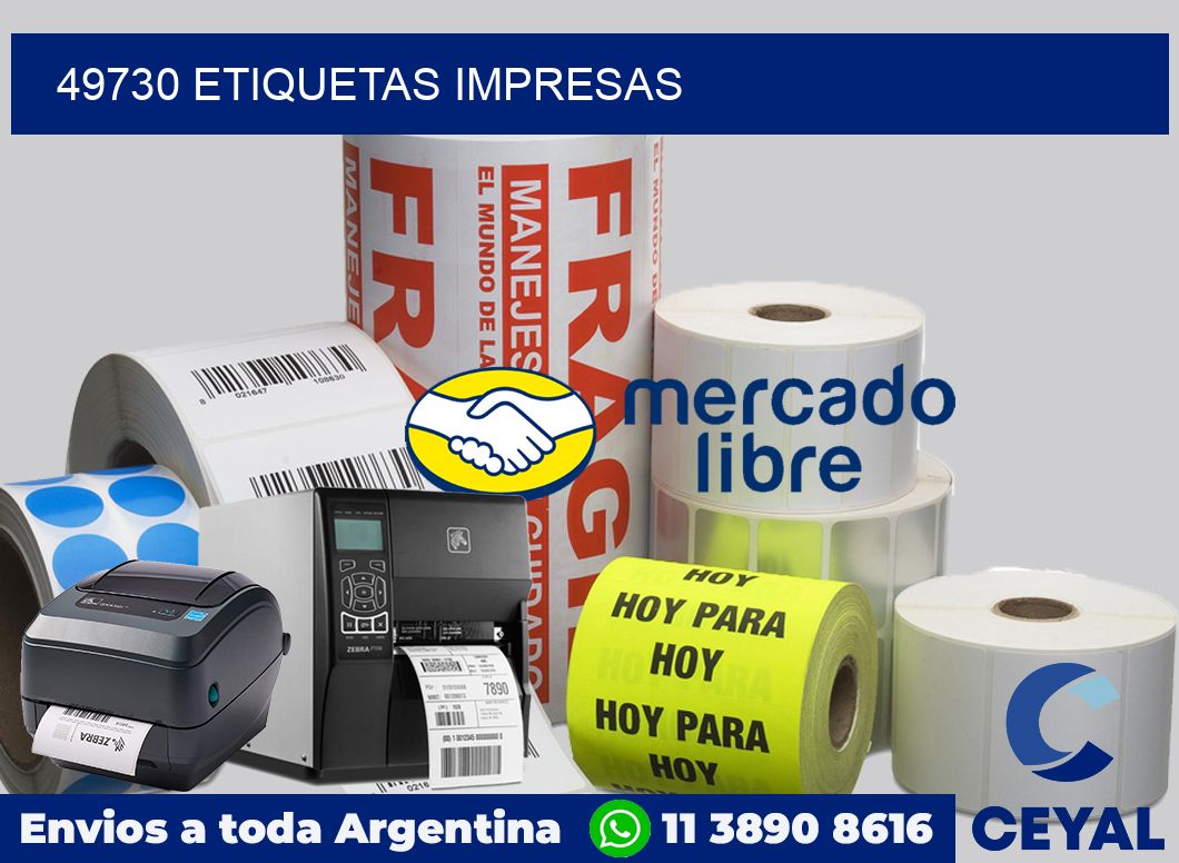49730 ETIQUETAS IMPRESAS