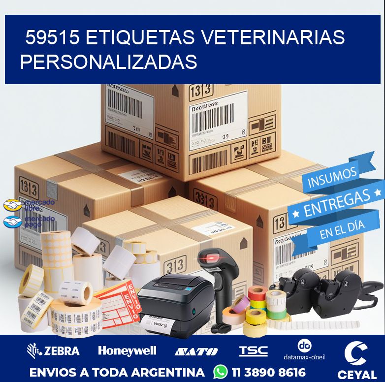 59515 ETIQUETAS VETERINARIAS PERSONALIZADAS