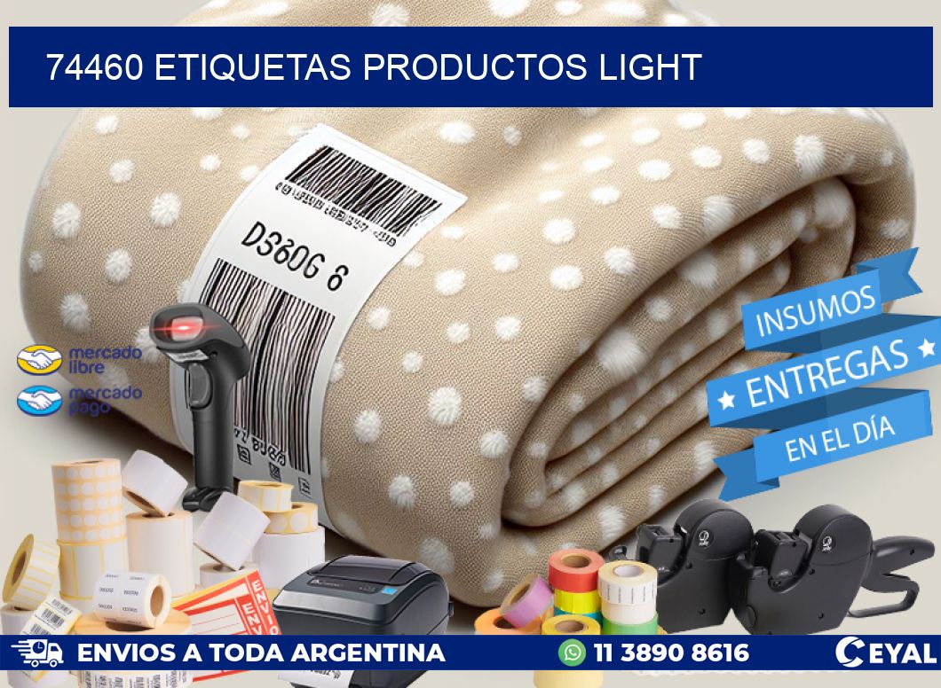 74460 Etiquetas productos light