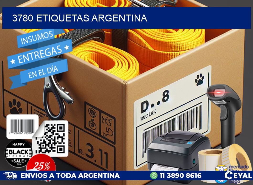 3780 ETIQUETAS ARGENTINA