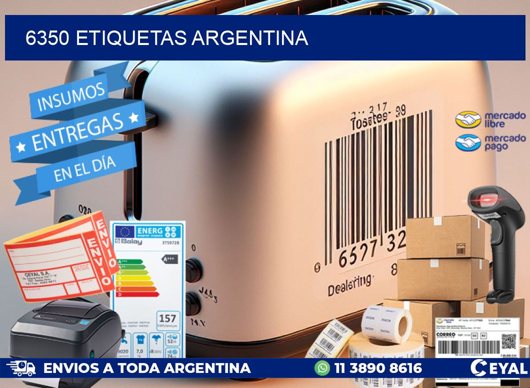 6350 ETIQUETAS ARGENTINA