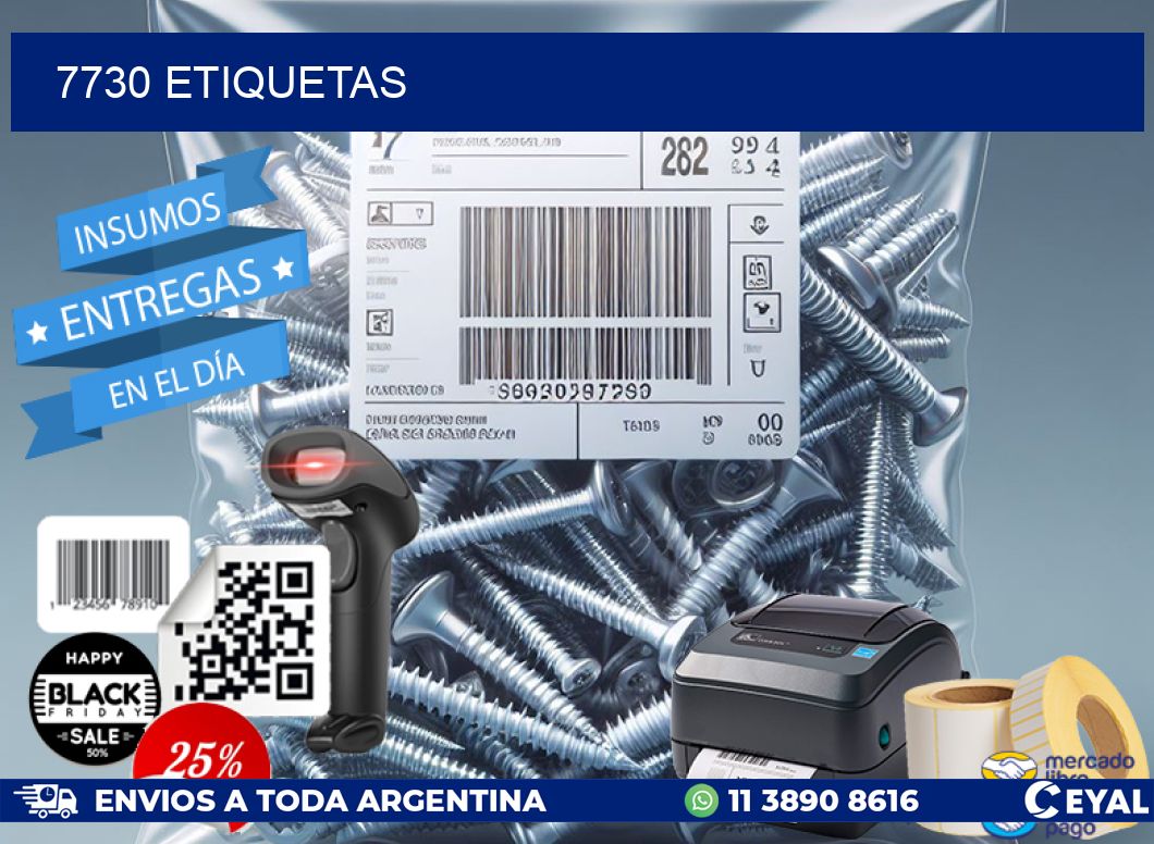 7730 ETIQUETAS